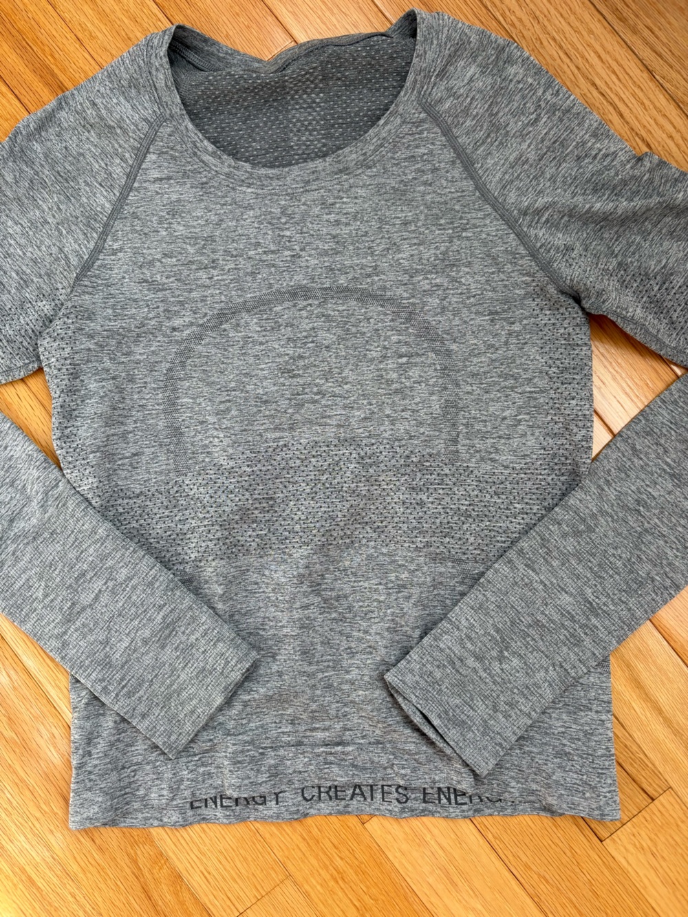 lululemon athletica Grey Long Sleeve Swiftly Top